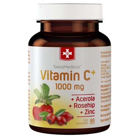 Vitamina C 1000 Mg 60 Capsule Swissmedicus