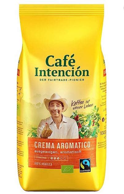 Jj Darboven Cafe Intencion Crema Aromatico Cafea Boabe Bio Ecologica Kg