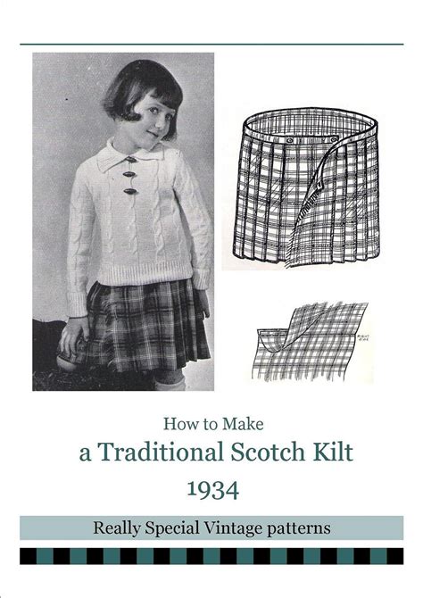 Kilt Sewing Pattern