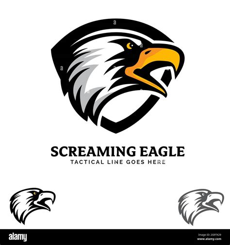 Eagle screaming Stock Vector Images - Alamy