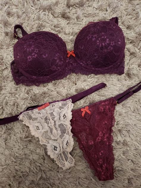 Lingerie Roxa Em Renda Loungerie Lingerie Feminina Loungerie Usado Enjoei