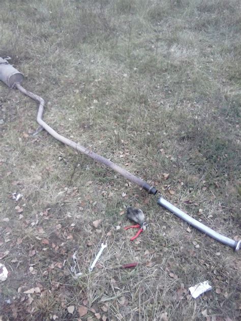 замена трубы глушителя - Peugeot 206 1.1i - Пежо-Клуб Беларусь