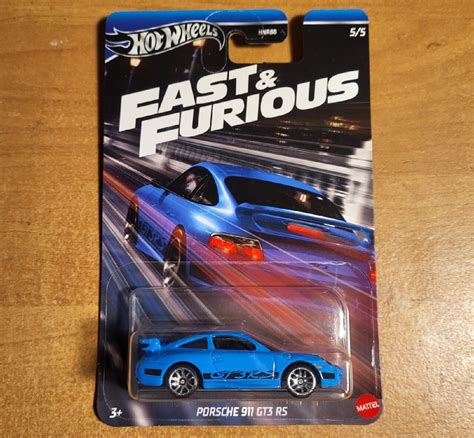Hot Wheels Porsche 911 GT3 RS Fast and Furious Szybcy I Wściekli Warszawa Kup teraz na