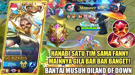 Top Global Hanabi Ketemu Player Fanny Gg Banget Mainnya Auto Combo