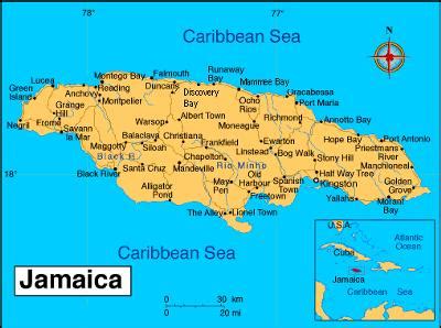 Show Me A Map Of Jamaica | Color 2018