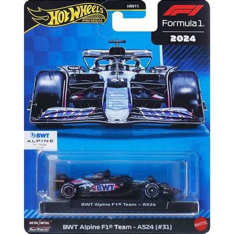 Mattel Hot Wheels Premium Formula BWT Alpine F Team A