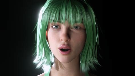 3D Model Billie Eilish Game Ready Naked And Clothed VR AR Low Poly CGTrader