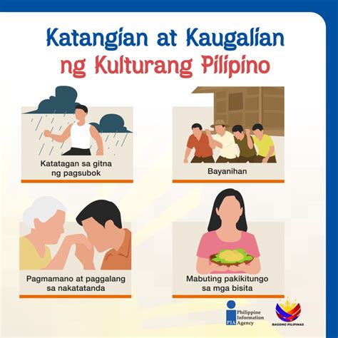 katangian  kaugalian ng kulturang pilipino philippine information