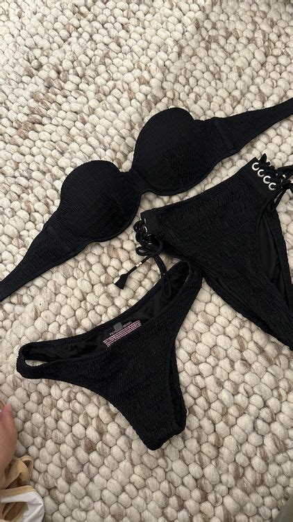 Victoria s Secret Bikini Set Schwarz Grösse S Neu gemäss Beschreibung in Männedorf für CHF