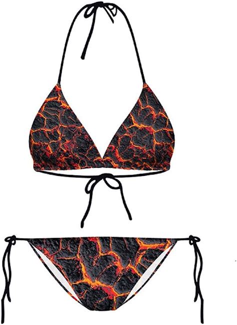 Bademode Bikini Set Sommer Schwarz Milch Hanf Blatt Unkraut Badeanzug