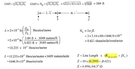 Transmission Line Impedance 3 phase - Electrical Engineering Stack Exchange