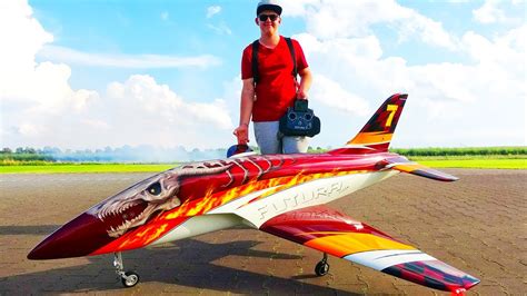 Extreme High Speed Futura Rc Turbine Jet In Special Airbrush Design