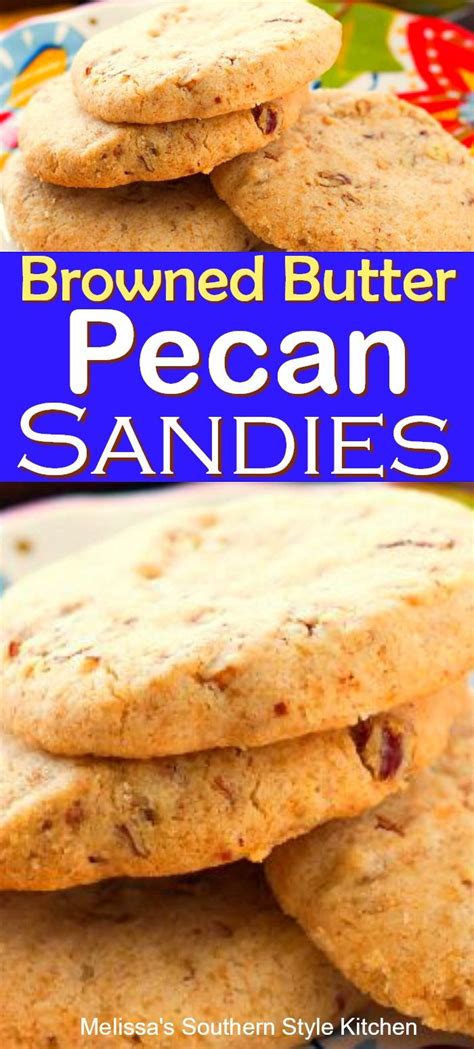 Browned Butter Pecan Sandies Recipe