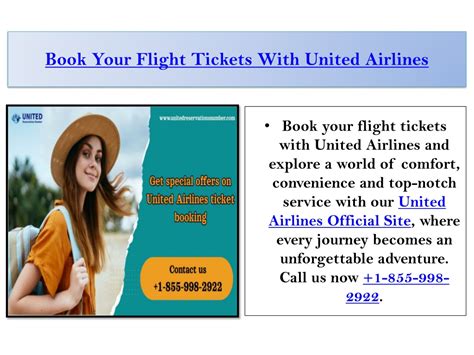 Ppt Great Savings On Flights Are Provided By United Airlines