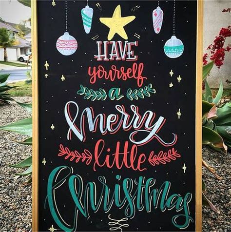 Christmas Chalkboard Ideas Easy At Jamie Gibb Blog