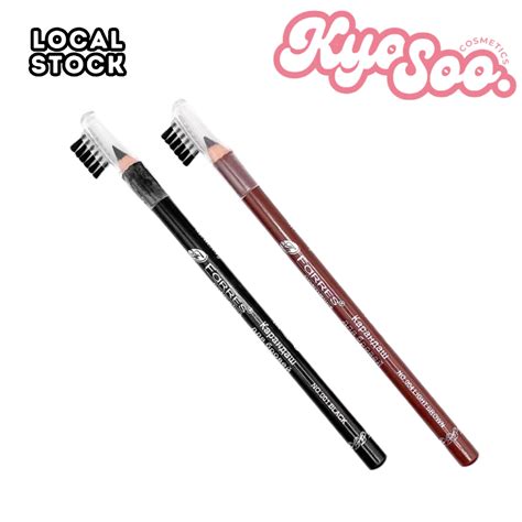 HOT COD KyoSoo BrowVista Eyebrow Pencil With Brush Waterproof Smudge Proof Long Lasting