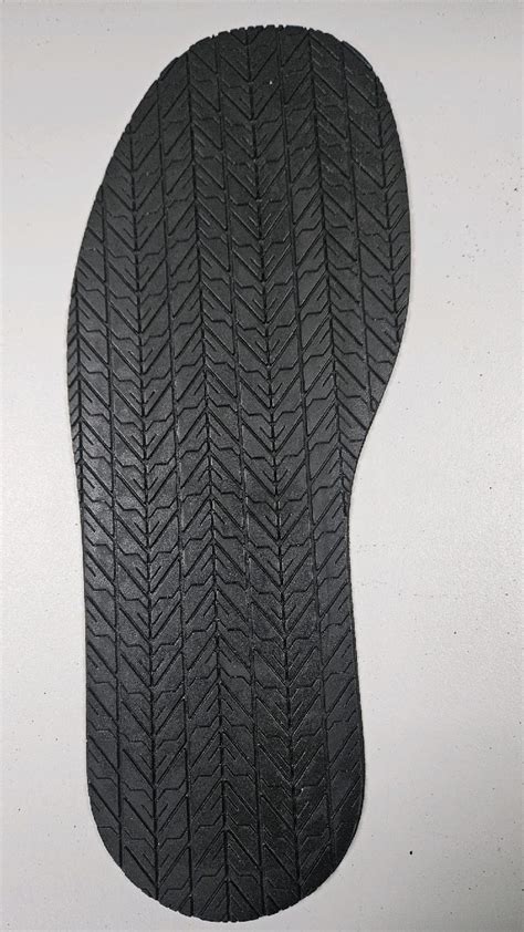 Rubber full sole, tire tread design, 4mm – shoecareandrepair