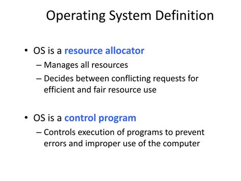Objectives Of Operating System 5