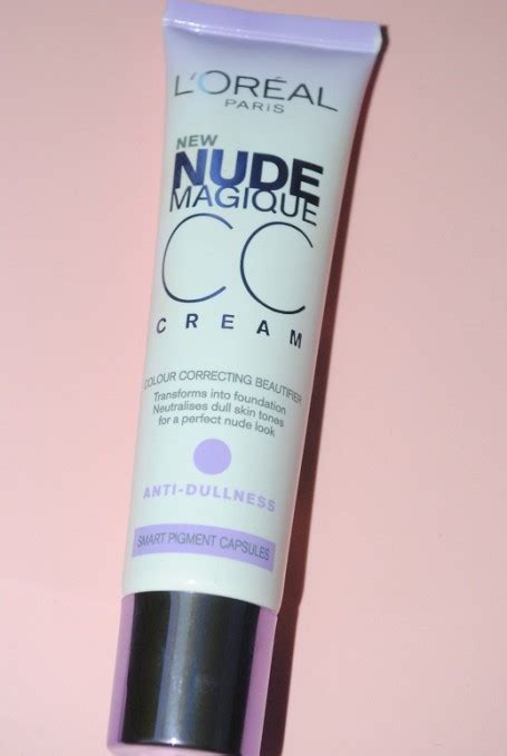 L Oreal Nude Magique CC Cream Anti Dullness Review Really Ree