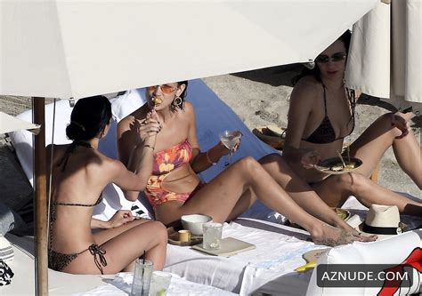 Bella Hadid Shows Off Her Incredible Physique On A Tiny Bikini While Enjoying The Caribbean Sun