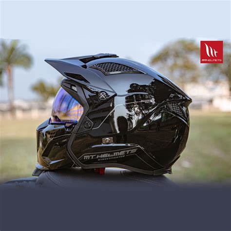 MT Helmets STREETFIGHTER SV Gloss Black KMX Helmets