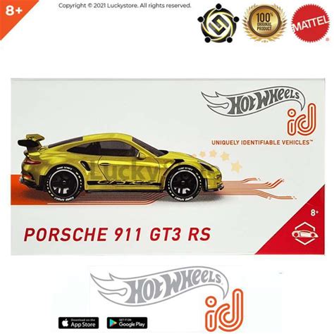 Promo Porsche Gt Rs Special Hw Hotwheels Hot Wheels Id Series Diskon Di Seller Puas