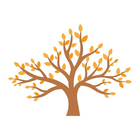 Premium Vector Autumn Tree
