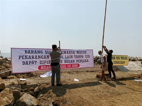 Pemilik Lahan Terdampak Proyek Tanggul Pekalongan Tunggu Hasil Ukur Bpn