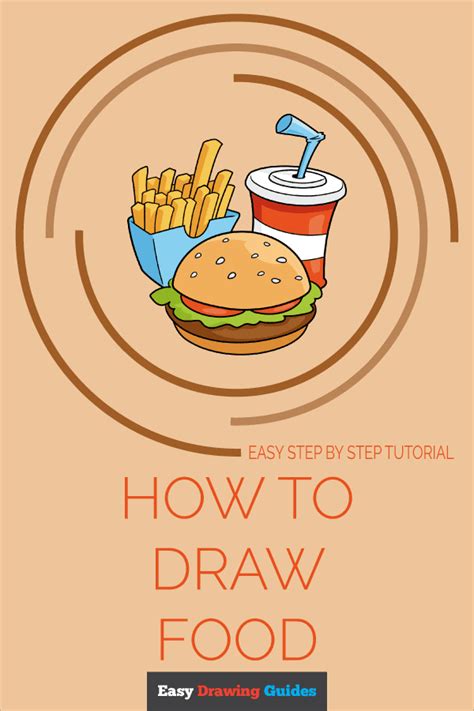 How To Draw Food Really Easy Drawing Tutorial