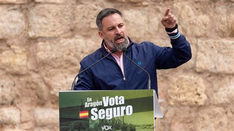 Santiago Abascal Insiste En Tender La Mano Al Pp Si Hay Mayoría Para Expulsar A La Izquierda