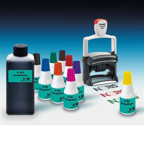 Stempelinkt sneldrogend - Noris 191 - Alcoholbasis