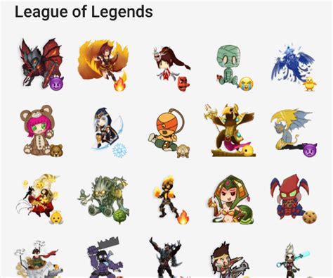 League of legends #Telegram #Stickers | Telegram stickers, League of ...