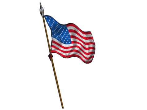 Waving American Flag Clip Art - ClipArt Best