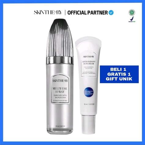 Jual Skintheory Multi Use Spray Dan Suncream Paket Bundling Di Seller