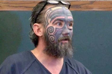 Sex Offender Named Pirate With Tattooed Face Burned Disabled Woman With Cigarettes Daily Star