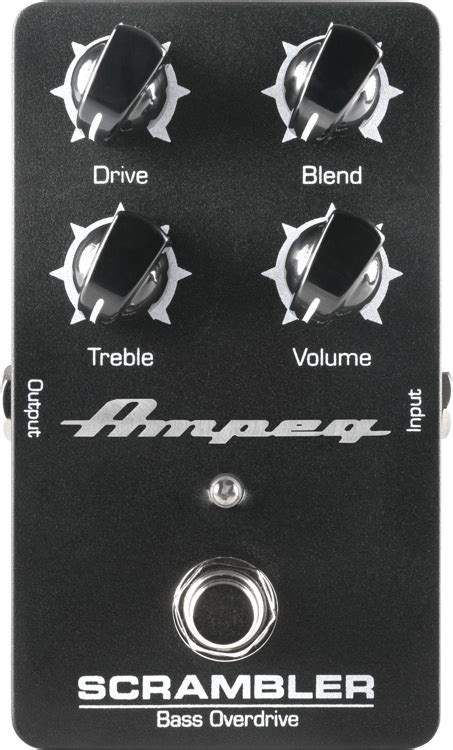 Ampeg Scrambler Bass Overdrive Pedal Demo