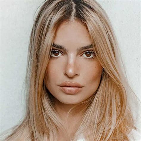Emily Ratajkowski Reveals Blonde Hair K Rastase Canada