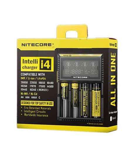 Nitecore universal electronic cigarette battery charger