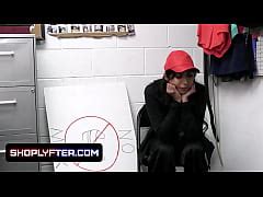 Shoplyfter Lovely Babe Gets Caught Shoplifting And Taken For Cavity Search By The Security