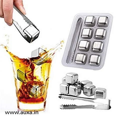 Stainless Steel Reusable Ice Cubes At Rs 550piece Ice Cubes In Navi