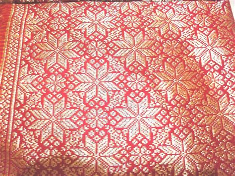 Motif Songket Palembang Vector