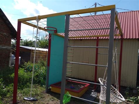 Как я качельку жене и детям запилил | Пикабу