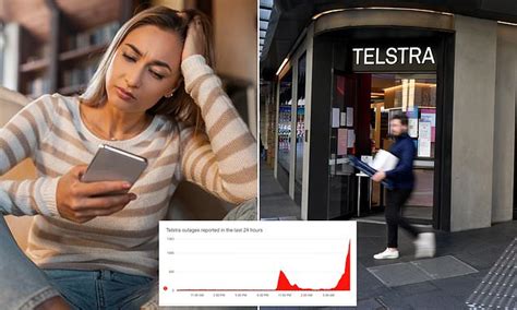 Telstra Hit With Major Outage Daily Mail Online