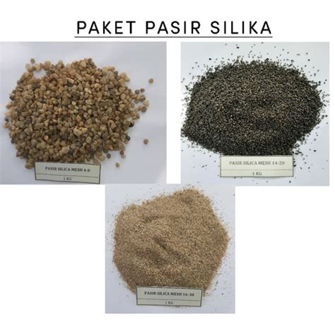 Jual Pasir Silica Pasir Silika Pasir Kuarsa Paket Pasir Silika