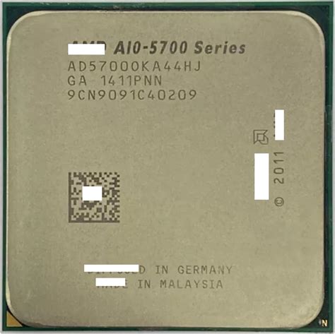CPU A10 5700 A10 5700k 3.4 GHz Socket FM2 Quad-Core CPU AD5700OKA44HJ ...