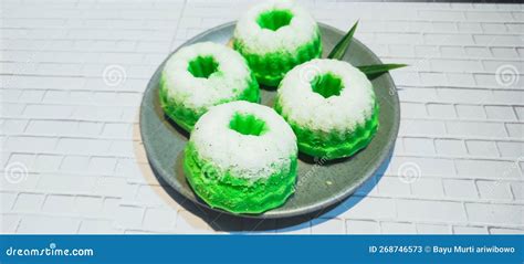 Kue Putu Ayu or Putri Ayu is a Traditional Indonesian Snack Made from ...