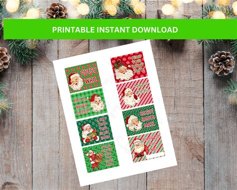 Free Printable Secret Santa Questionnaire Templates Cassie Smallwood