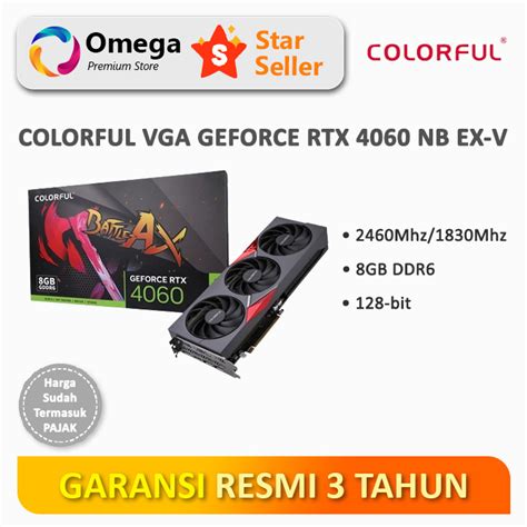 jual vga colorful geforce rtx  nb   gb gddr shopee indonesia