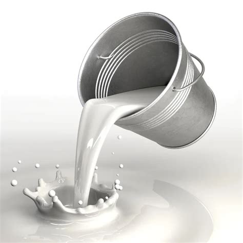 Milk Bucket — Stock Photo © Beawolf 43434665