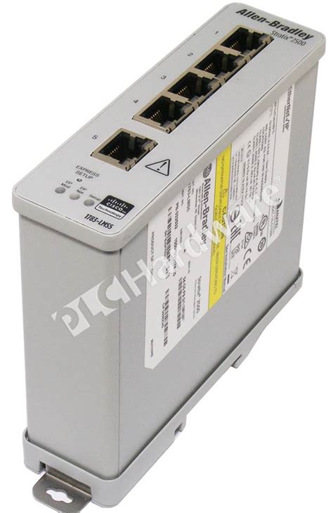 Plc Hardware Allen Bradley 1783 Lms5 Stratix 2500 Ethernet Switch 5 Ports